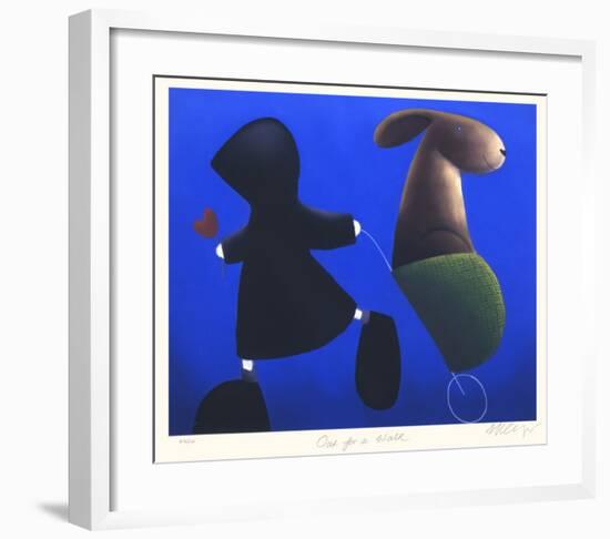 Out for a Walk-Mackenzie Thorpe-Framed Collectable Print