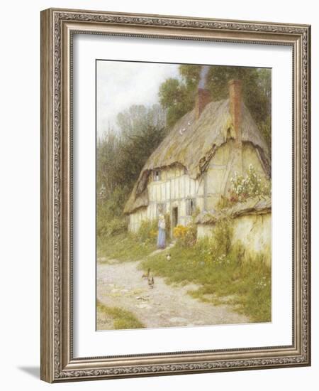 Out for a Walk-Helen Allingham-Framed Giclee Print