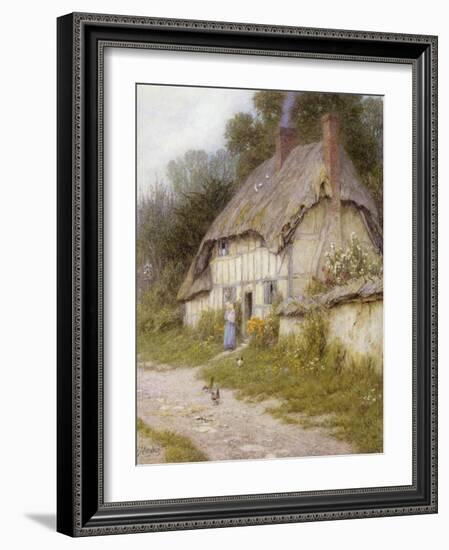 Out for a Walk-Helen Allingham-Framed Giclee Print