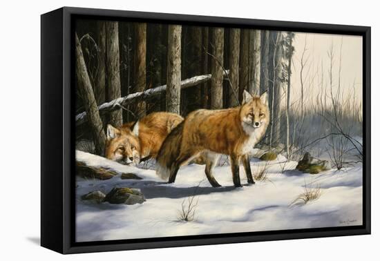 Out from Cover-Trevor V. Swanson-Framed Premier Image Canvas