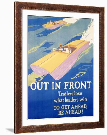 Out in Front-Frank Mather Beatty-Framed Giclee Print