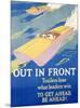 Out in Front-Frank Mather Beatty-Mounted Giclee Print