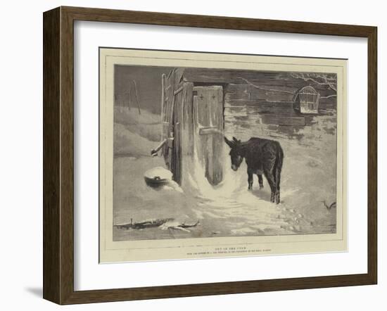 Out in the Cold-John MacWhirter-Framed Giclee Print