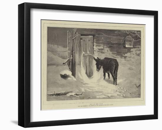 Out in the Cold-John MacWhirter-Framed Giclee Print
