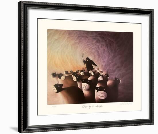 Out of a Cloud-Mackenzie Thorpe-Framed Collectable Print