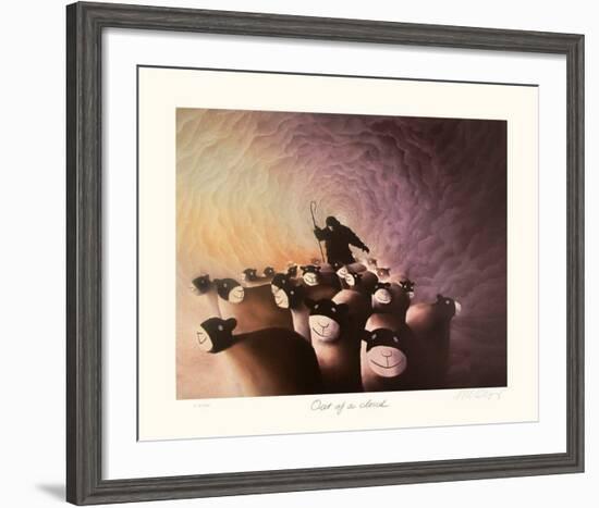 Out of a Cloud-Mackenzie Thorpe-Framed Collectable Print