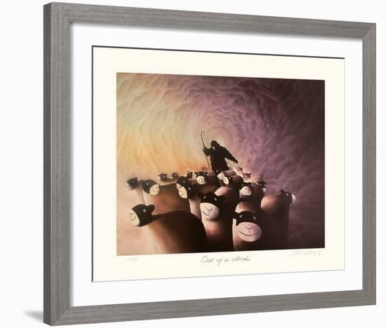 Out of a Cloud-Mackenzie Thorpe-Framed Collectable Print