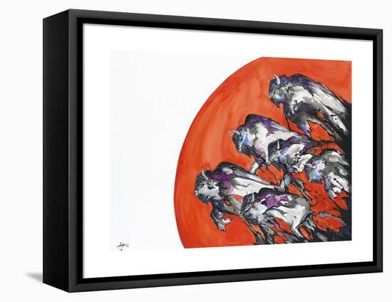 Out of a Rising Sun-Marc Allante-Framed Premier Image Canvas
