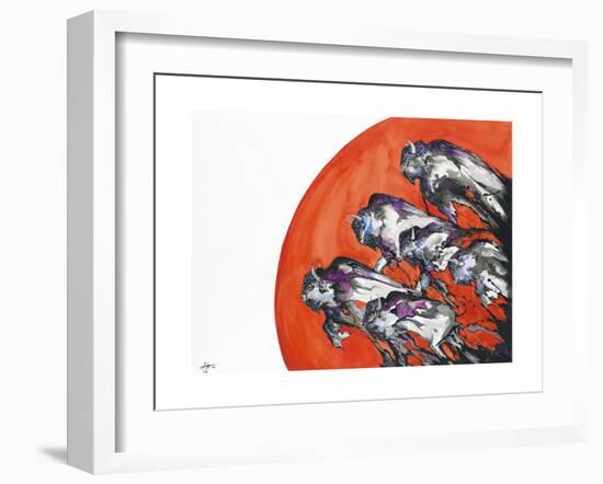 Out of a Rising Sun-Marc Allante-Framed Giclee Print