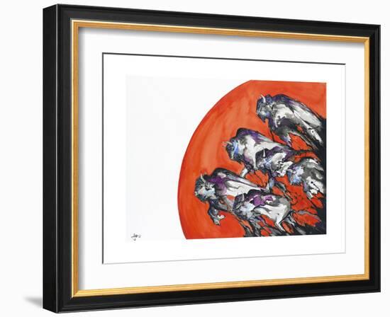 Out of a Rising Sun-Marc Allante-Framed Giclee Print