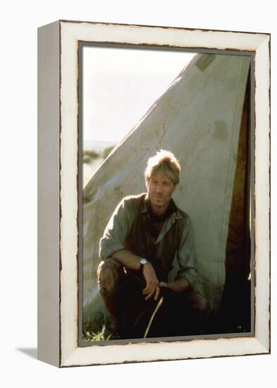 OUT OF AFRICA, 1985 directed by SYDNEY POLLACK Robert Redford (photo)-null-Framed Stretched Canvas