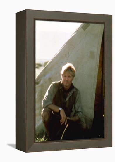 OUT OF AFRICA, 1985 directed by SYDNEY POLLACK Robert Redford (photo)-null-Framed Stretched Canvas