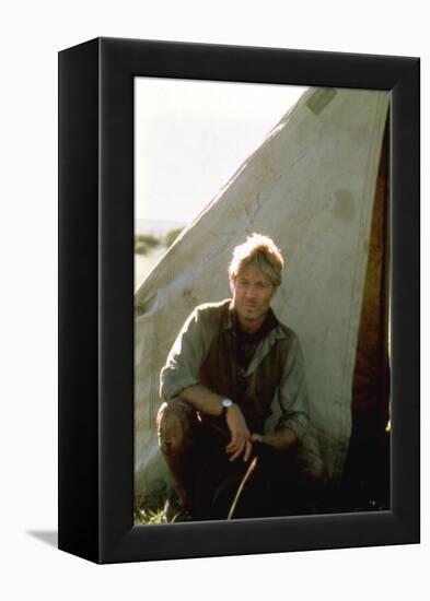 OUT OF AFRICA, 1985 directed by SYDNEY POLLACK Robert Redford (photo)-null-Framed Stretched Canvas