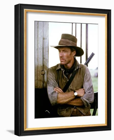 OUT OF AFRICA, 1985 directed by SYDNEY POLLACK Robert Redford (photo)-null-Framed Photo