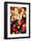 Out of focus pattern of Christmas lights.-Adam Jones-Framed Photographic Print