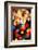 Out of focus pattern of Christmas lights.-Adam Jones-Framed Photographic Print