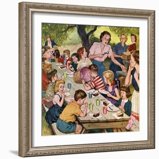 "Out of Ice Cream", June 27, 1953-Amos Sewell-Framed Giclee Print