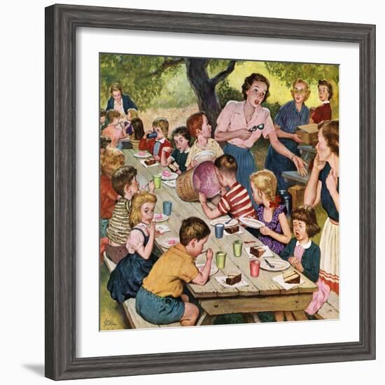 "Out of Ice Cream", June 27, 1953-Amos Sewell-Framed Giclee Print