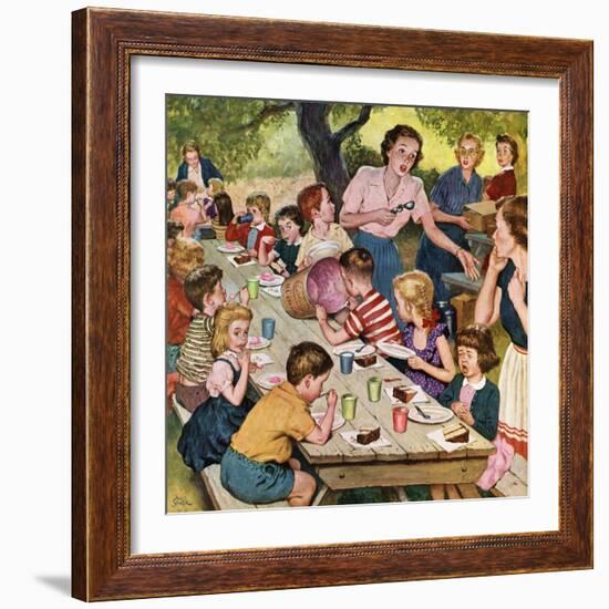 "Out of Ice Cream", June 27, 1953-Amos Sewell-Framed Giclee Print