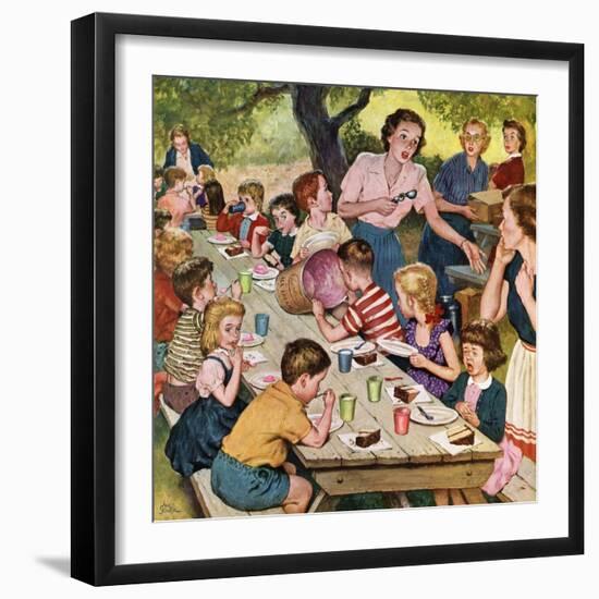 "Out of Ice Cream", June 27, 1953-Amos Sewell-Framed Giclee Print