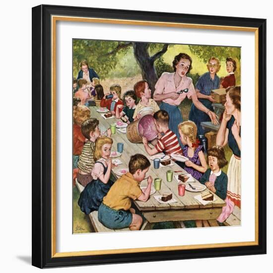 "Out of Ice Cream", June 27, 1953-Amos Sewell-Framed Giclee Print