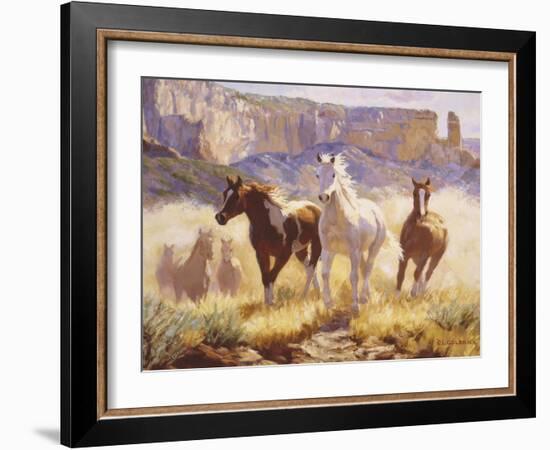 Out of the Mist-Claire Goldrick-Framed Art Print