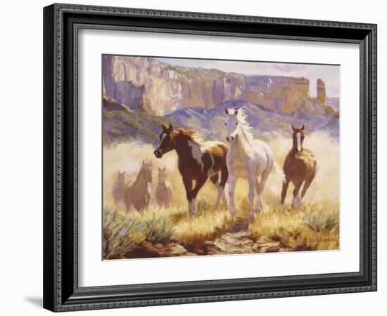 Out of the Mist-Claire Goldrick-Framed Art Print