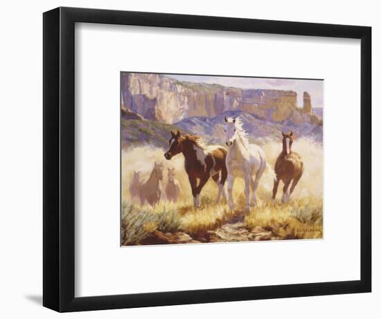 Out of the Mist-Claire Goldrick-Framed Art Print