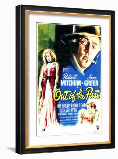 Out of the Past, 1947-null-Framed Art Print