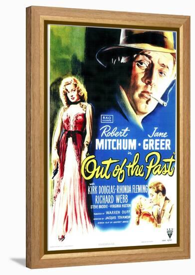 Out of the Past, 1947-null-Framed Stretched Canvas