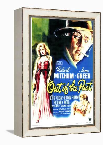 Out of the Past, 1947-null-Framed Stretched Canvas