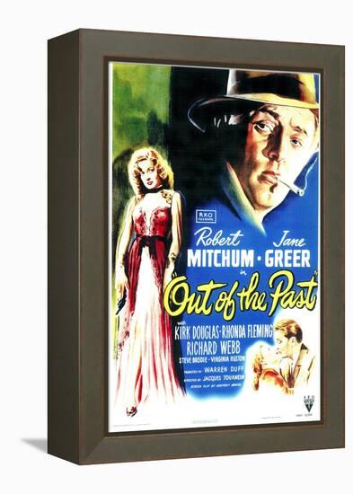 Out of the Past, 1947-null-Framed Stretched Canvas