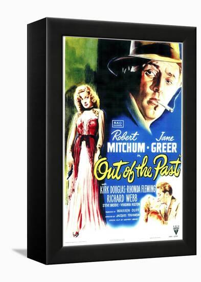 Out of the Past, 1947-null-Framed Stretched Canvas