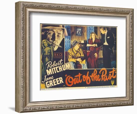 Out of the Past, 1947-null-Framed Art Print