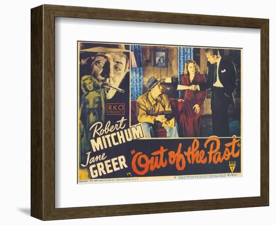 Out of the Past, 1947-null-Framed Art Print