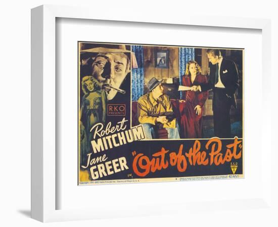 Out of the Past, 1947-null-Framed Art Print