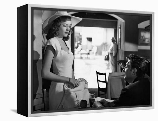 Out Of The Past, Jane Greer, Robert Mitchum, 1947-null-Framed Stretched Canvas