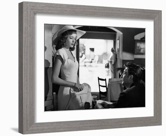 Out Of The Past, Jane Greer, Robert Mitchum, 1947-null-Framed Photo