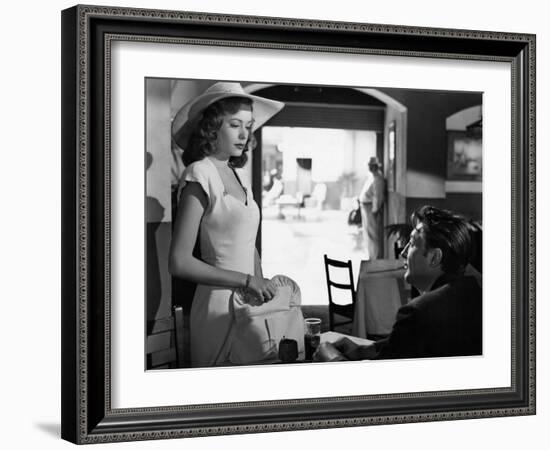 Out Of The Past, Jane Greer, Robert Mitchum, 1947-null-Framed Photo