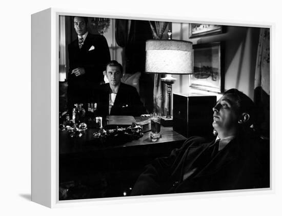 Out Of The Past, Paul Valentine, Kirk Douglas, Robert Mitchum, 1947-null-Framed Stretched Canvas