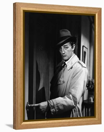 Out Of The Past, Robert Mitchum, 1947-null-Framed Stretched Canvas