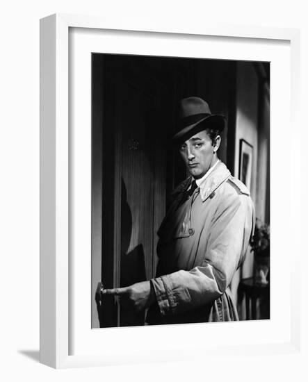 Out Of The Past, Robert Mitchum, 1947-null-Framed Photo