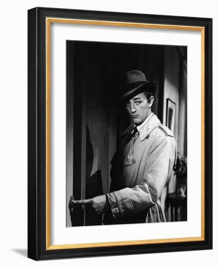 Out Of The Past, Robert Mitchum, 1947-null-Framed Photo