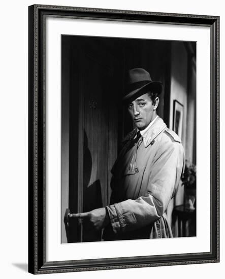 Out Of The Past, Robert Mitchum, 1947-null-Framed Photo