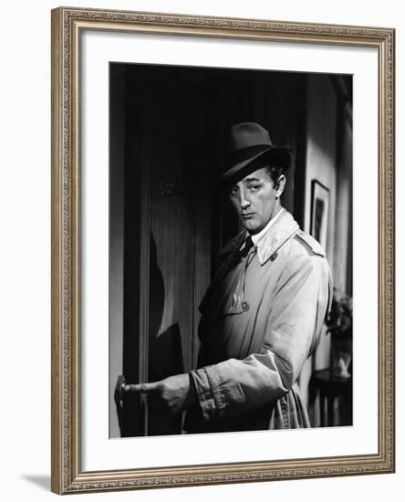 Out Of The Past, Robert Mitchum, 1947-null-Framed Photo