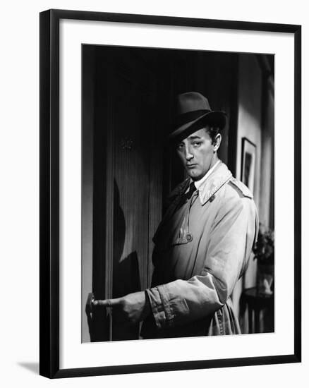 Out Of The Past, Robert Mitchum, 1947-null-Framed Photo