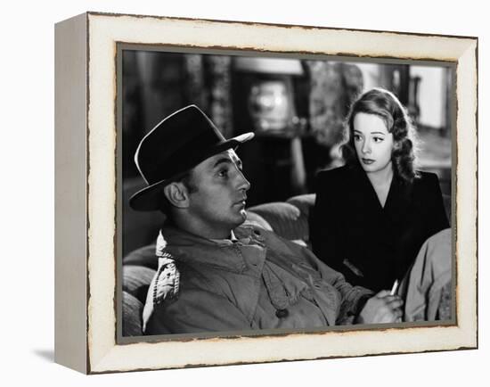 Out Of The Past, Robert Mitchum, Jane Greer, 1947-null-Framed Stretched Canvas