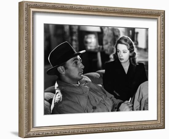 Out Of The Past, Robert Mitchum, Jane Greer, 1947-null-Framed Photo