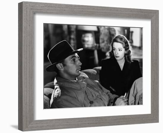 Out Of The Past, Robert Mitchum, Jane Greer, 1947-null-Framed Photo