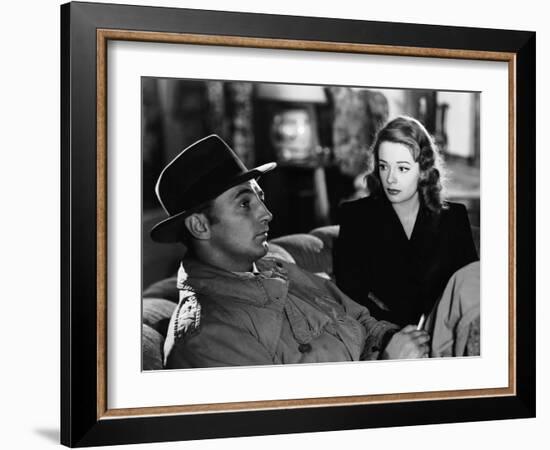 Out Of The Past, Robert Mitchum, Jane Greer, 1947-null-Framed Photo